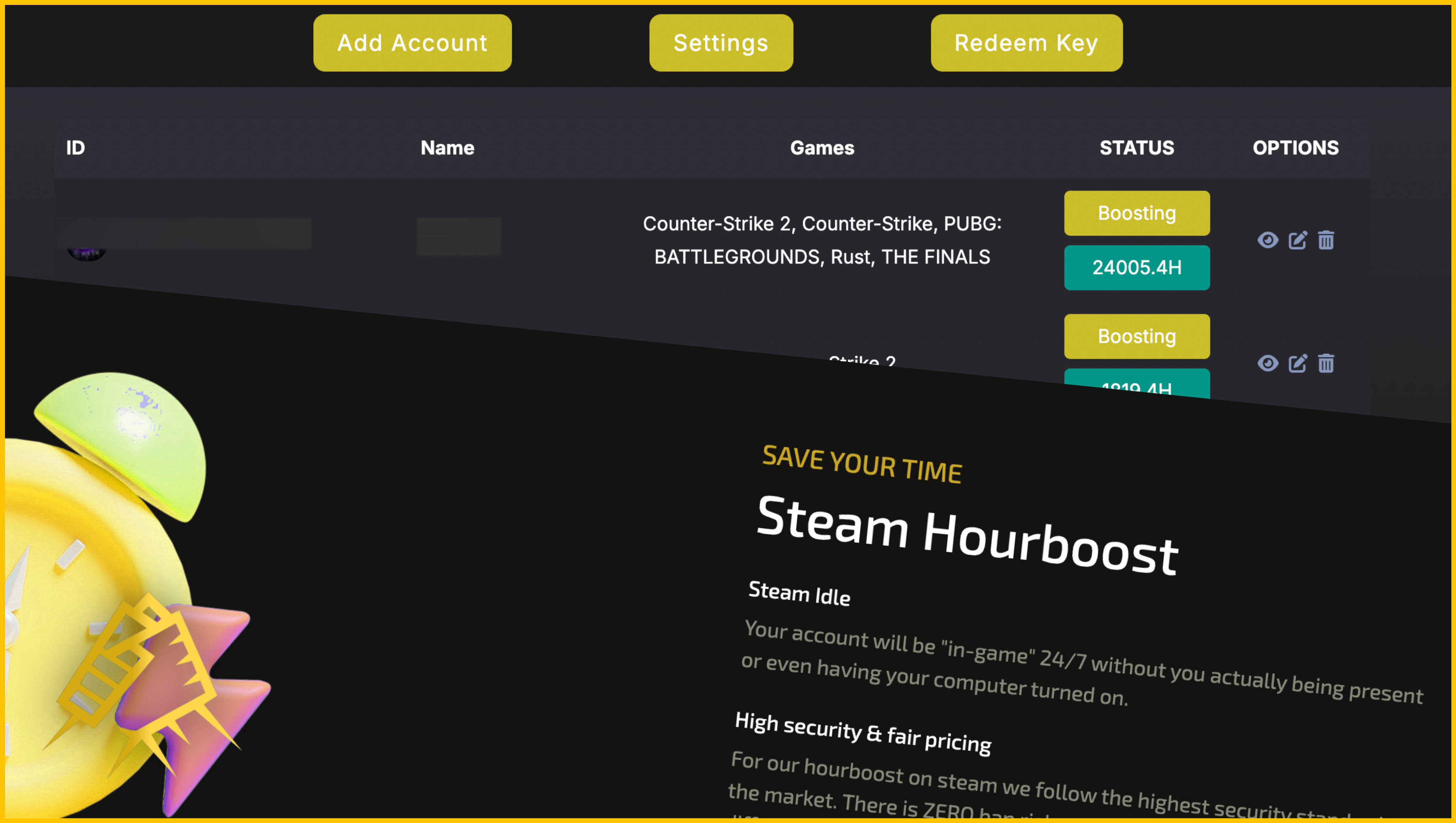 What is a Steam Hourboost?