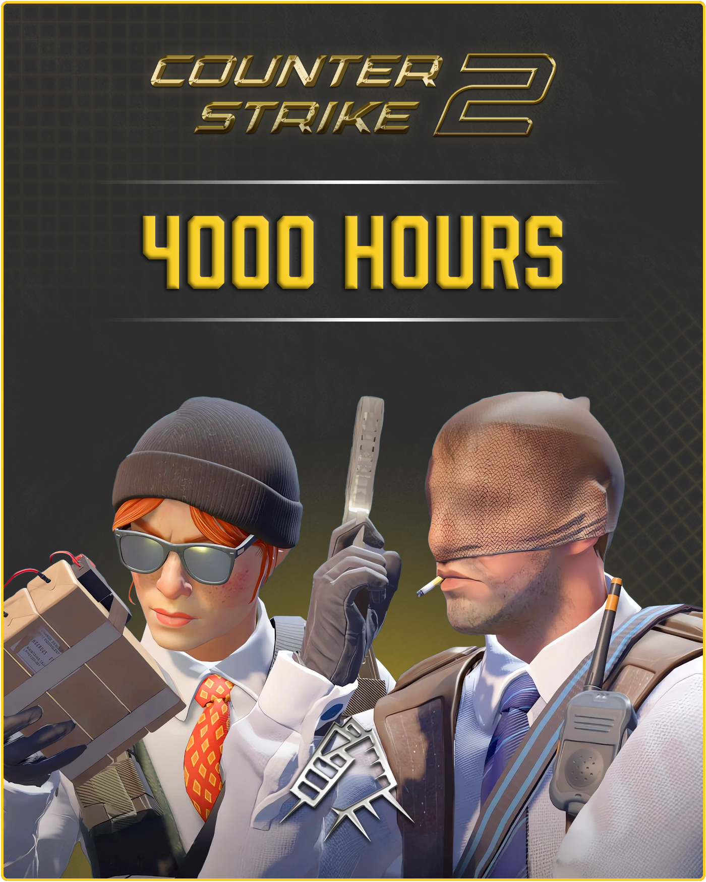 CS2 Account with 4000 Hours in CS2