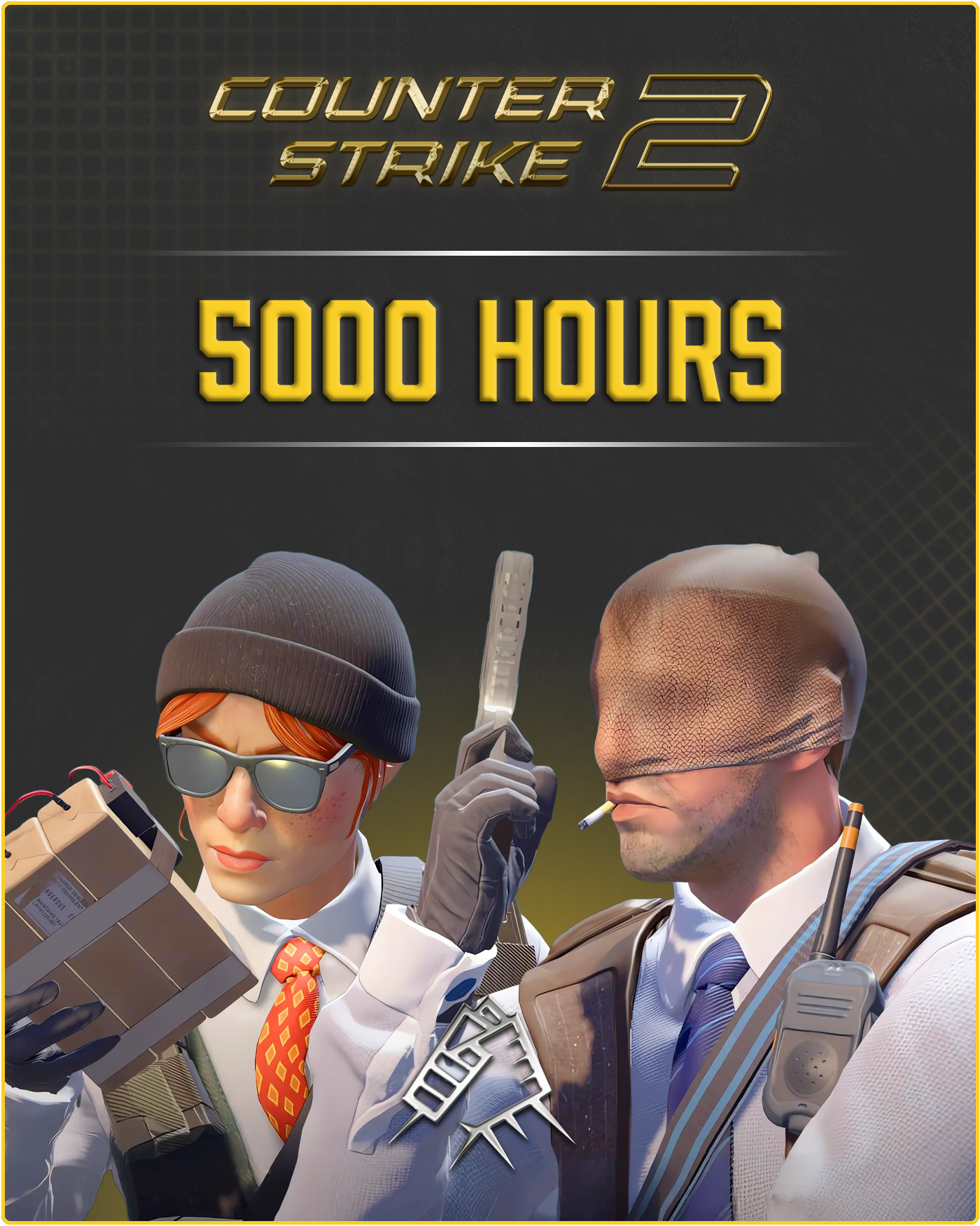 CS2 Account with 5000 Hours in CS2