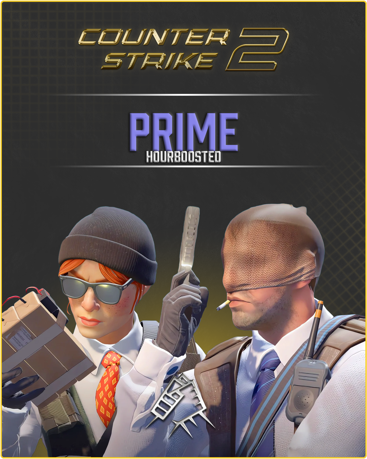 CS2 Prime Account + 200 Commends + 50 Comments + Hourboosted