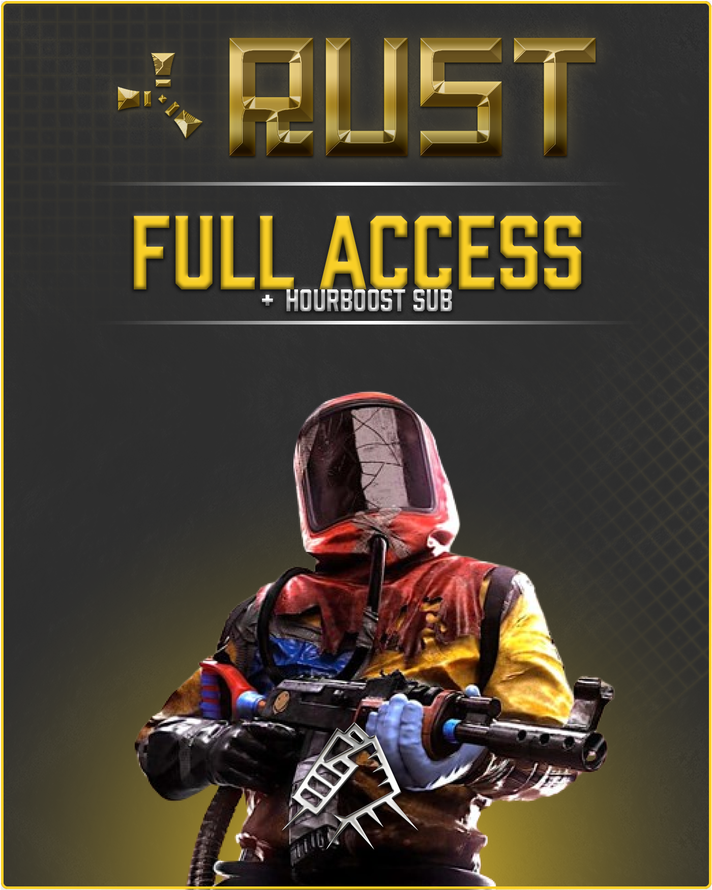 Rust Full Access Account + Hourboost Sub